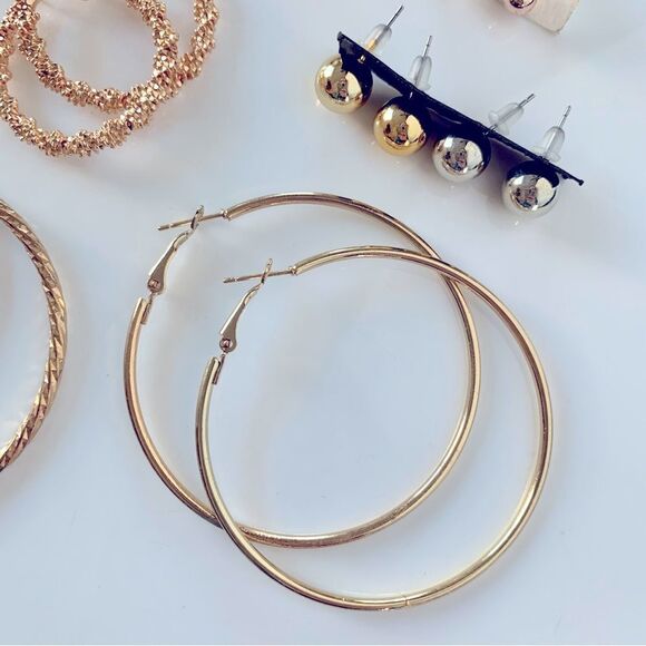 Good Hoop Earrings Lot - Picture 5 of 8